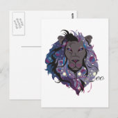 Starlight Leo Postkarten (Vorne/Hinten)