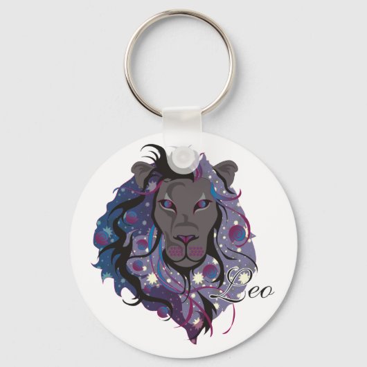 Starlight Leo Schlüsselanhänger (Vorderseite)