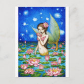 Starlight Lily Mermaid Postkarte (Vorderseite)