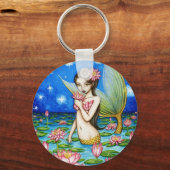 Starlight Lily Mermaid Schlüsselanhänger (Vorderseite)