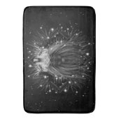 Starlight Lion mit Crosstramm Badematte (Vorderseite Vertikal)