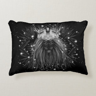 Starlight Lion mit Crosstramm Dekokissen