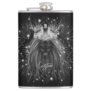 Starlight Lion mit Crosstramm Flachmann