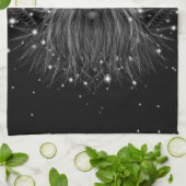 Starlight Lion mit Crosstramm Geschirrtuch (Gefaltet)