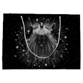 Starlight Lion mit Crosstramm Große Geschenktüte (Rückseite)