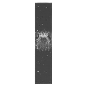 Starlight Lion mit Crosstramm Kurzer Tischläufer