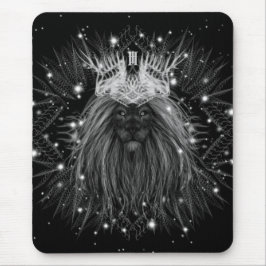 Starlight Lion mit Crosstramm Mousepad