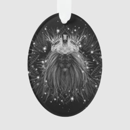 Starlight Lion mit Crosstramm Ornament