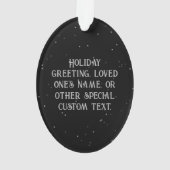 Starlight Lion mit Crosstramm Ornament (Rückseite)