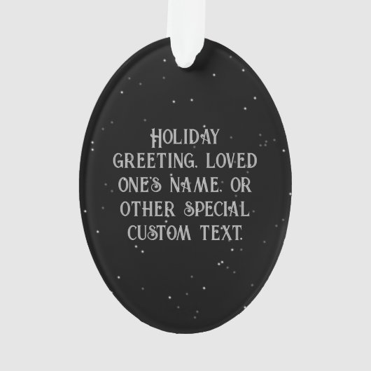 Starlight Lion mit Crosstramm Ornament (Rückseite)