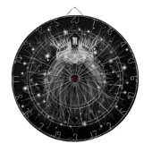 Starlight Lion mit Crosstramm-Schwarz Dartscheibe (vorne)