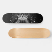 Starlight Lion mit Crosstramm-Schwarz Skateboard (Horizontal)