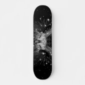 Starlight Lion mit Crosstramm-Schwarz Skateboard (Vorne)