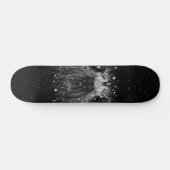 Starlight Lion mit Crosstramm-Schwarz Skateboard (Horizontal)