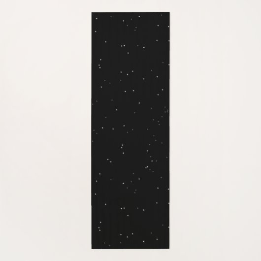 Starlight Lion mit Crosstramm-Schwarz Yogamatte (Rückseite)