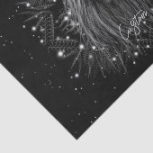 Starlight Lion mit Crosstramm Seidenpapier (Ausschnitt)