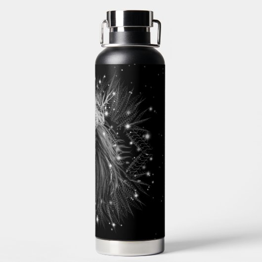 Starlight Lion mit Crosstramm Trinkflasche (Rückseite)