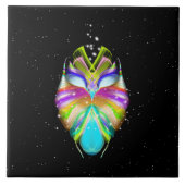 Starlight Oracle Owl Fliese (Vorderseite)