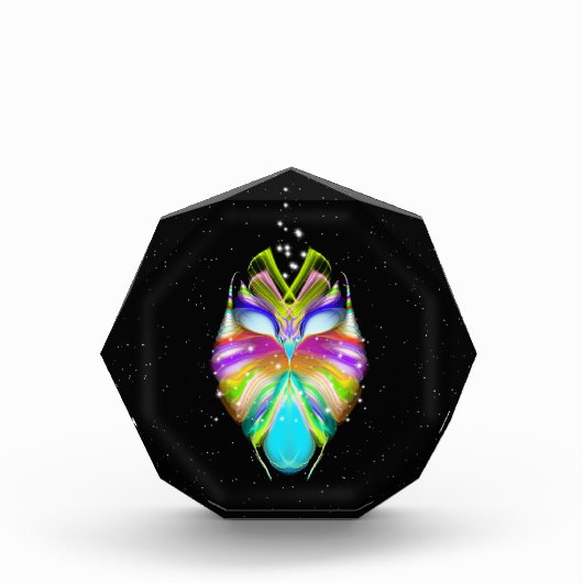 Starlight Oracle Owl Fotoblock (Vorderseite)