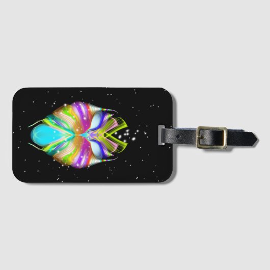 Starlight Oracle Owl Gepäckanhänger (Vorderseite (Horizontal))