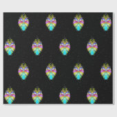 Starlight Oracle Owl Geschenkpapier (Flach)
