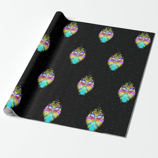 Starlight Oracle Owl Geschenkpapier (Ungerollt)