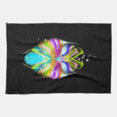 Starlight Oracle Owl Geschirrtuch (Horizontal)