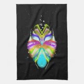 Starlight Oracle Owl Geschirrtuch (Vertikal)