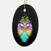 Starlight Oracle Owl Keramik Ornament (Links)