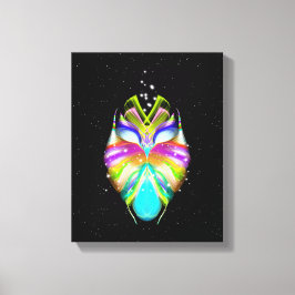 Starlight Oracle Owl Leinwanddruck