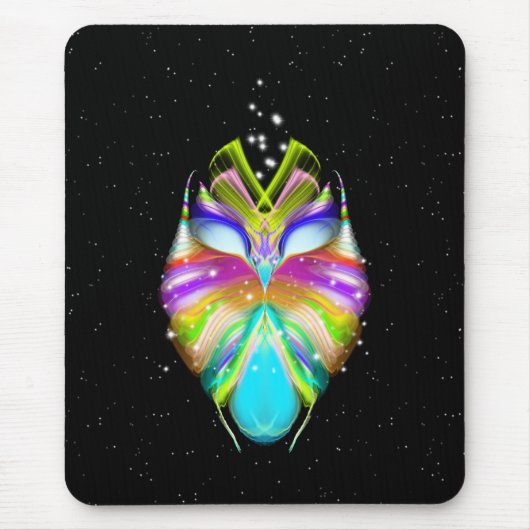 Starlight Oracle Owl Mousepad (Vorne)