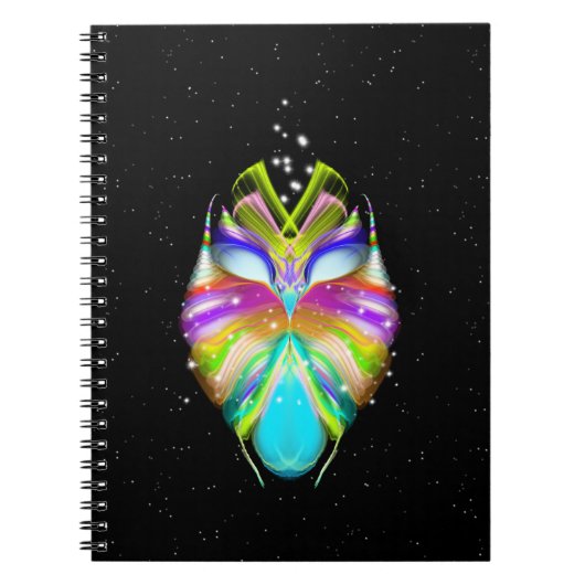 Starlight Oracle Owl Notizblock (Vorderseite)