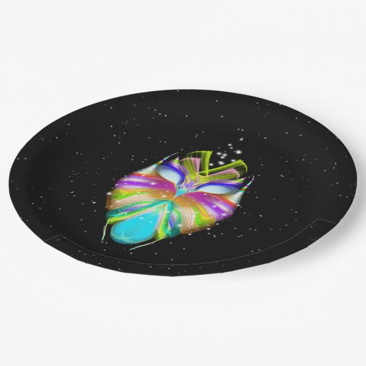 Starlight Oracle Owl Pappteller (Schrägansicht)