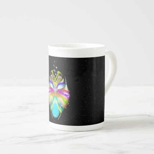 Starlight Oracle Owl Porzellantasse (Vorderseite Rechts)