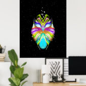 Starlight Oracle Owl Poster (Heimbüro)