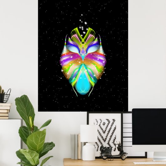 Starlight Oracle Owl Poster (Heimbüro)