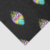 Starlight Oracle Owl Seidenpapier (Detail)