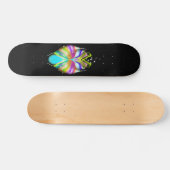 Starlight Oracle Owl Skateboard (Horizontal)