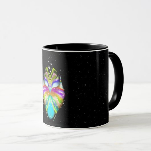 Starlight Oracle Owl Tasse (VorderseiteRechts)