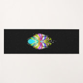 Starlight Oracle Owl Yogamatte (Vorderseite (Horizontal))