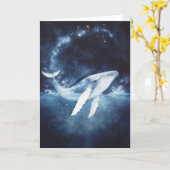 Starlight Path of the Humpback Whale Karte (Gelbe Blume)