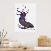 Starlight Pisces Print Poster (Küche)