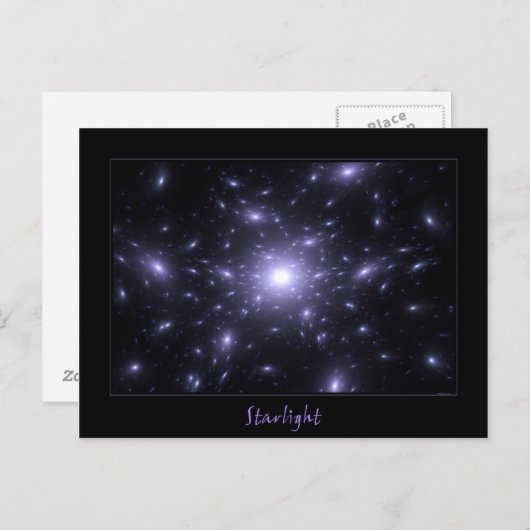 Starlight Postkarte (Vorne/Hinten)