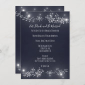 Starlight Probe Dinner Einladung (Vorne/Hinten)