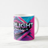 Starlight Rebellion Retro Pop Culture Kaffeetasse (VorderseiteRechts)