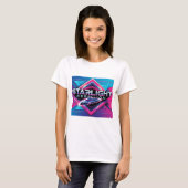 Starlight Rebellion Retro Pop Culture T-Shirt (Vorne ganz)