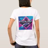 Starlight Rebellion Retro Pop Culture T-Shirt (Rückseite)