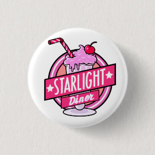 Starlight-Restaurant-Milchshake Pinbadge Button
