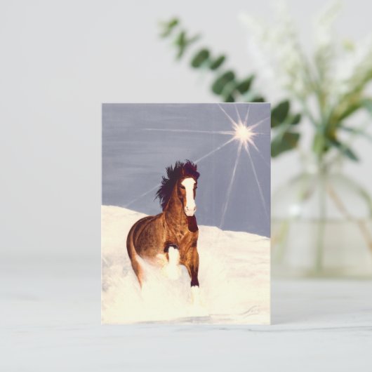 Starlight Run Postkarte (Stehend Vorderseite)