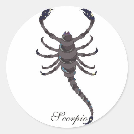Starlight Scorpio Stickers (Vorderseite)
